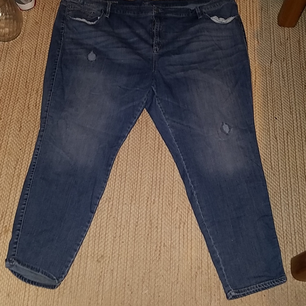 A.N.A. Destructed jeggings